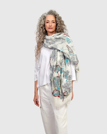 alembika-flashdance-scarf-damen-schal-silver image 5