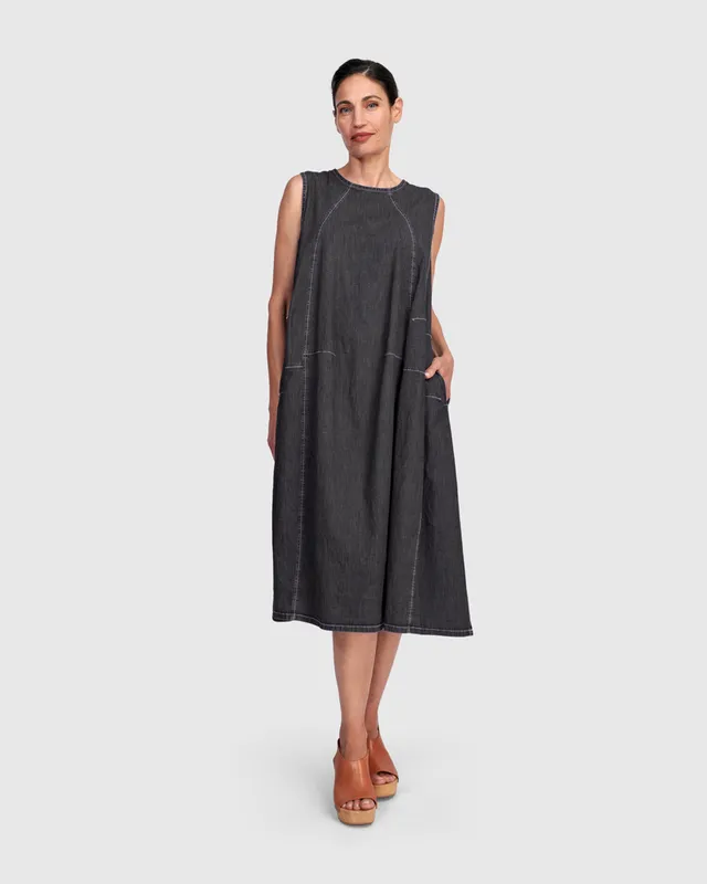 alembika-sd912j-ceci-swing-kleid-jet-denim image 1