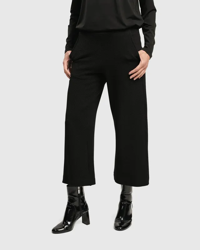 alembika-superb-waffle-weave-hose-schwarz image 1
