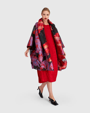 alembika-ej309t-yoru-cocoon-jacke-rot-lila-floral image 2