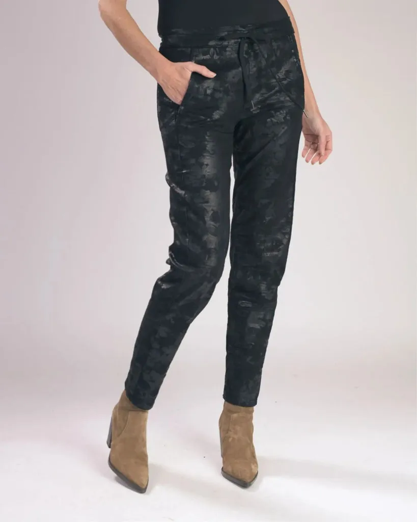alembika-floral-iconic-stretch-jeans-schwarz-damen image 1