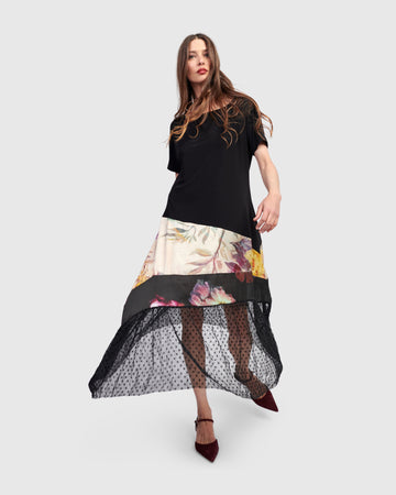 alembika-tina-t-shirt-dress-mix-midi-a-linie-kleid image 7