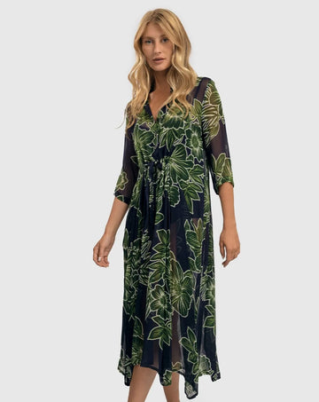 alembika-ava-chiffon-maxikleid-royal-green image 7