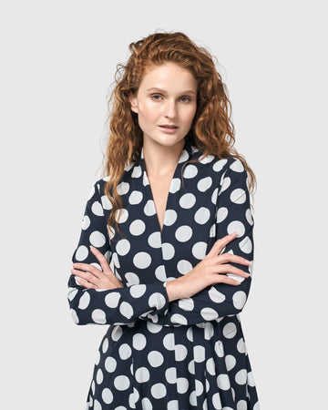 alembika-piper-cocoon-kleid-circles image 3
