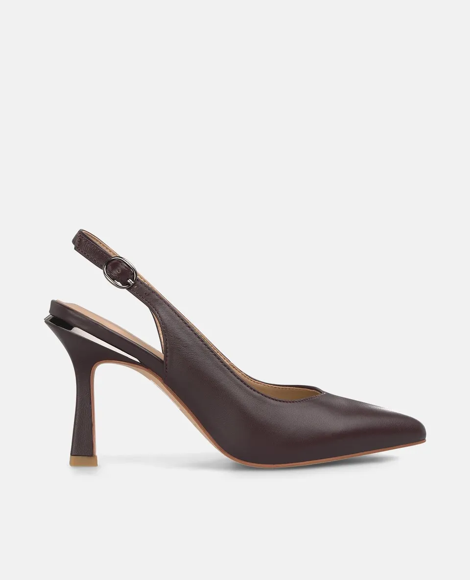 alma-en-pena-pumps-spitzzehe-mit-schnalle-bordeaux-9-cm image 1