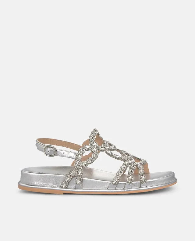 alma-en-pena-transfer-flat-sandale-flache-sandale-silber-metallic-2-5-cm image 1