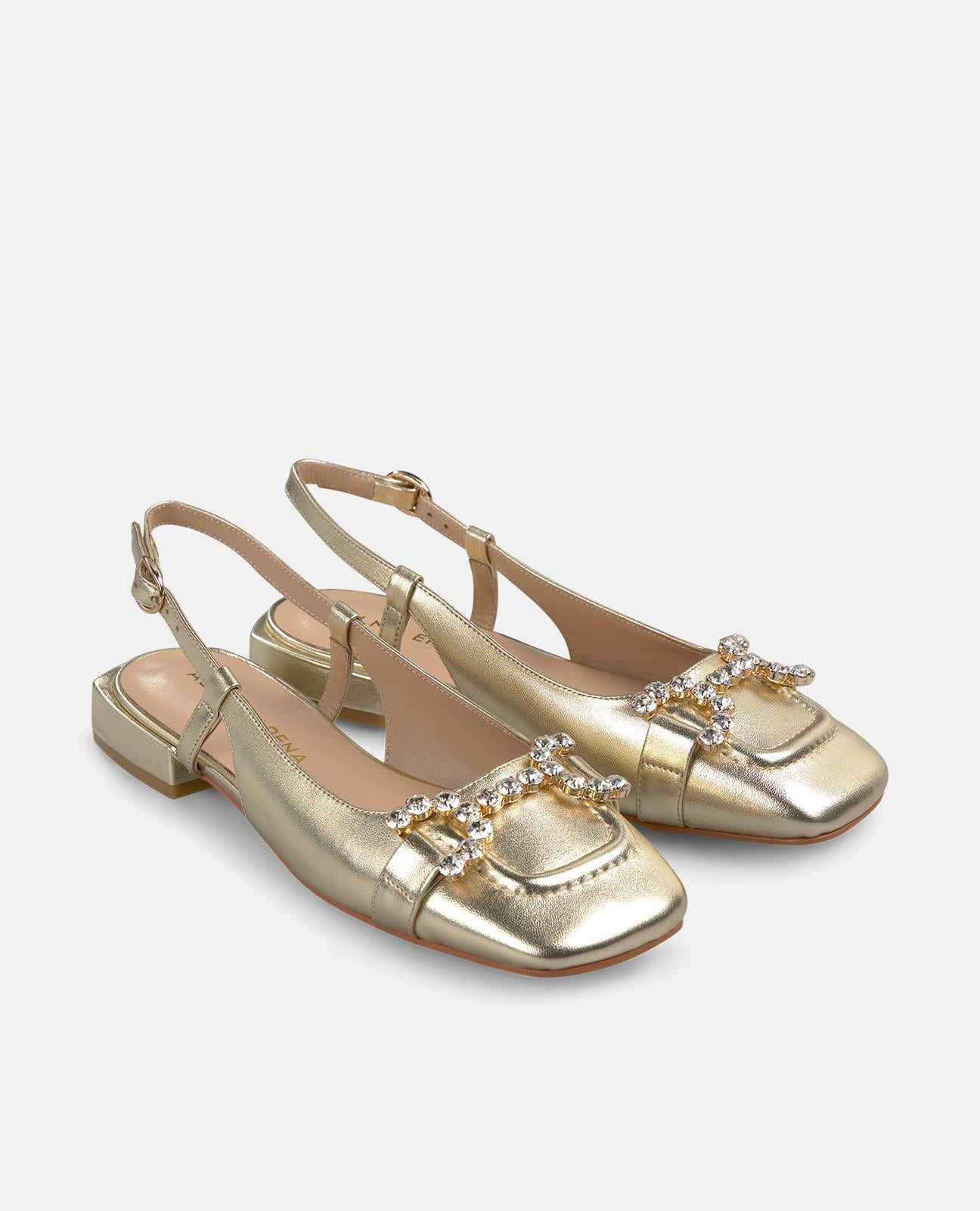 alma-en-pena-ballerina-mit-strass-gold-2-cm image 2