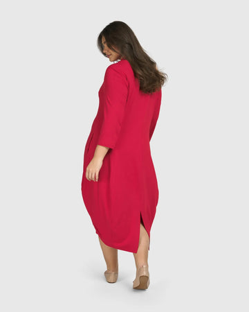 alembika-essential-cocoon-dress-kleid-red-rose image 7