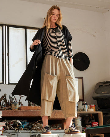 alembika-urban-cutlass-pocket-pants-camel-cargohose image 2