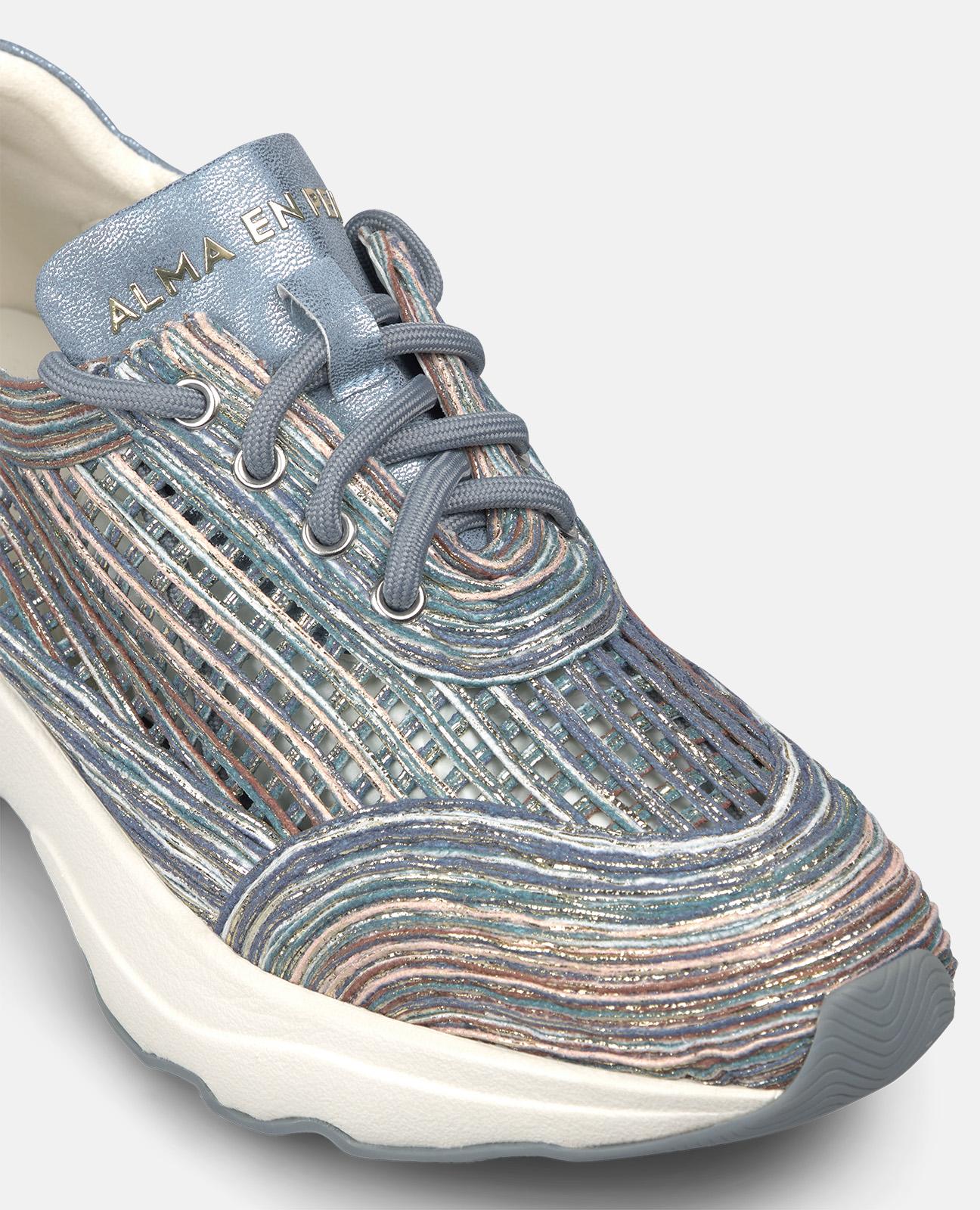 alma-en-pena-multi-purpose-sports-platform-sneaker-blau-4-cm-plateau image 4