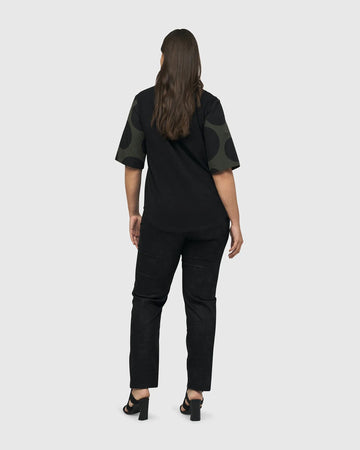 alembika-urban-miyazaki-dots-tee-khaki image 6
