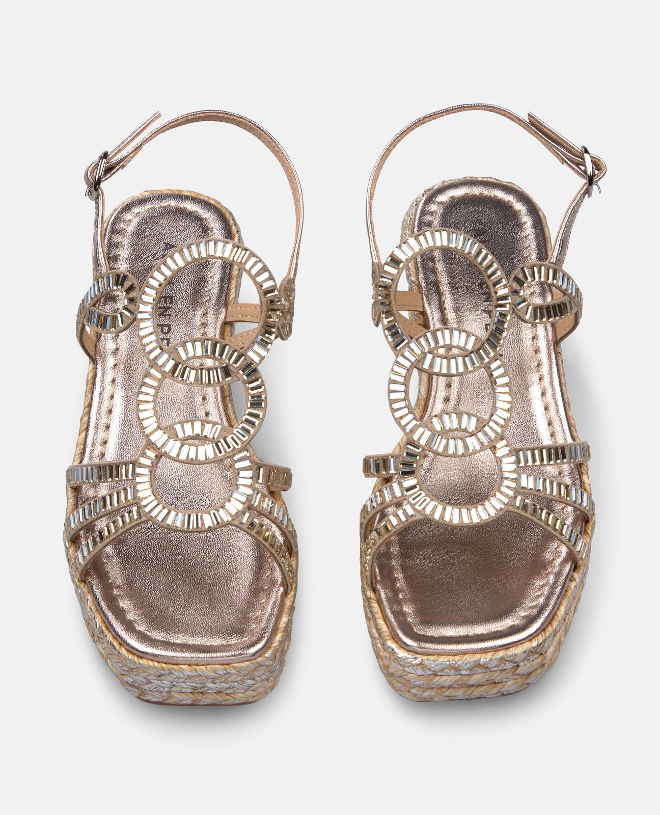 alma-en-pena-wedge-sandals-keilsandale-bronze-5-cm image 4