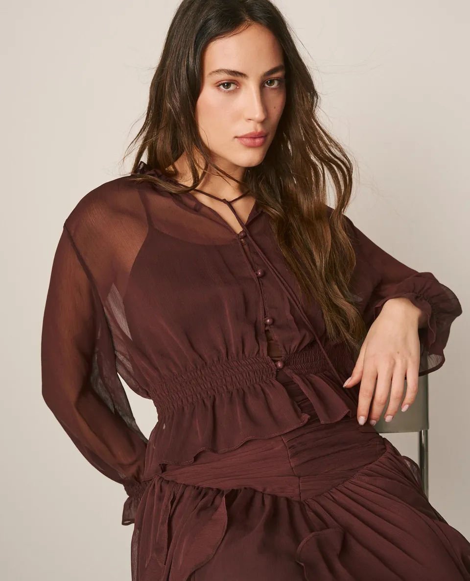 alma-en-pena-r-schenbluse-semitransparent-bordeaux-langarm image 1