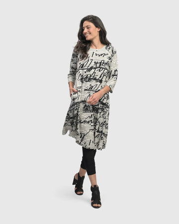 alembika-flirty-a-linie-kleid-script image 8
