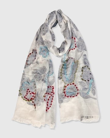 alembika-flashdance-scarf-damen-schal-silver image 2