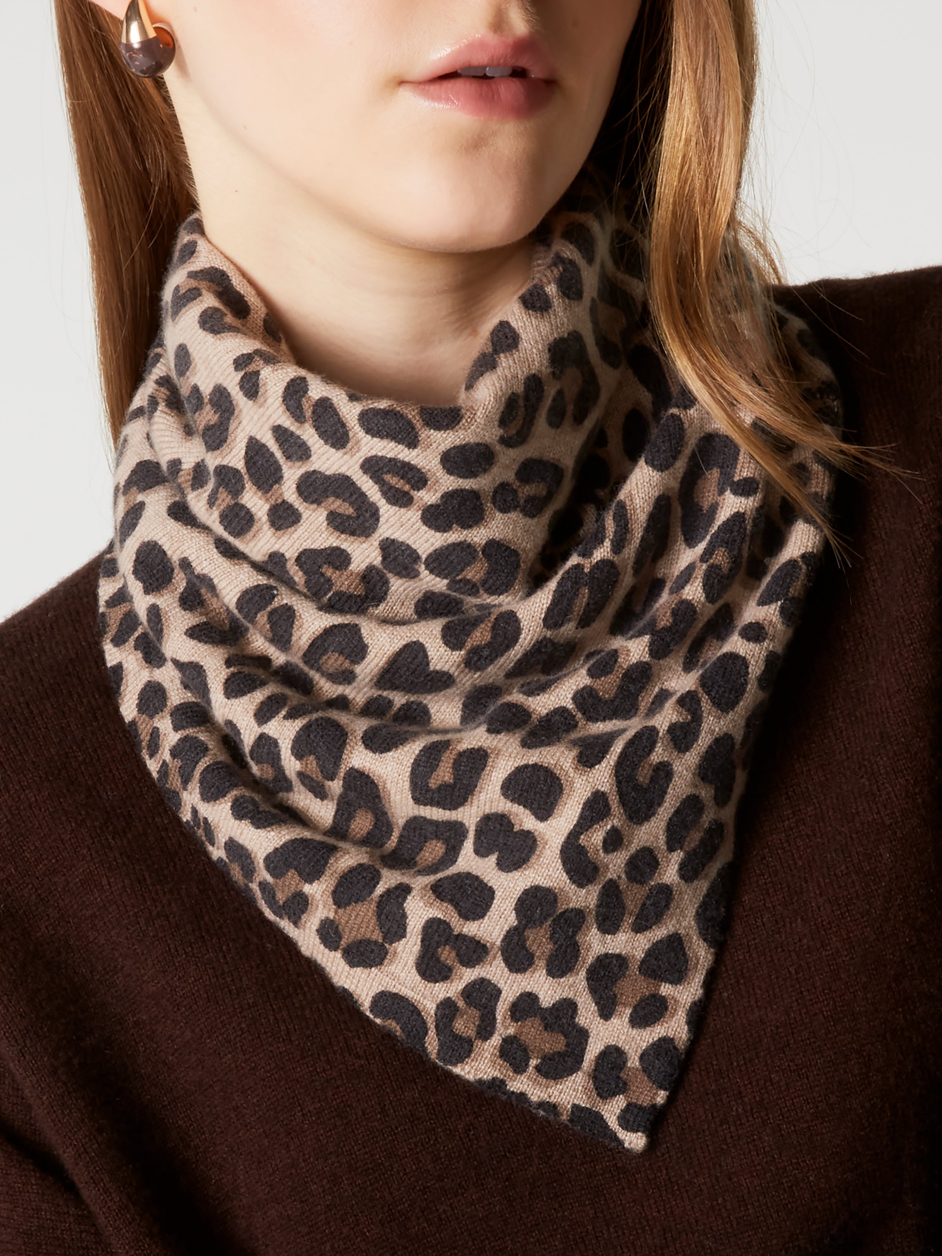 absolut-annabelle-print-damen-kaschmir-bandana-leo-54x54 image 1