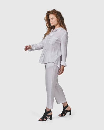 alembika-recreation-button-down-top-wei-baumwollbluse image 7