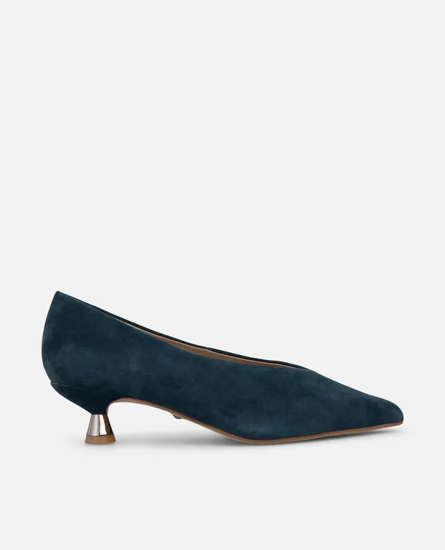 alma-en-pena-suede-high-heel-pumps-blau-4-cm-stiletto image 1