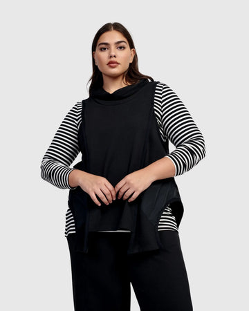 alembika-urban-logan-pullover-rmellose-weste-schwarz image 3