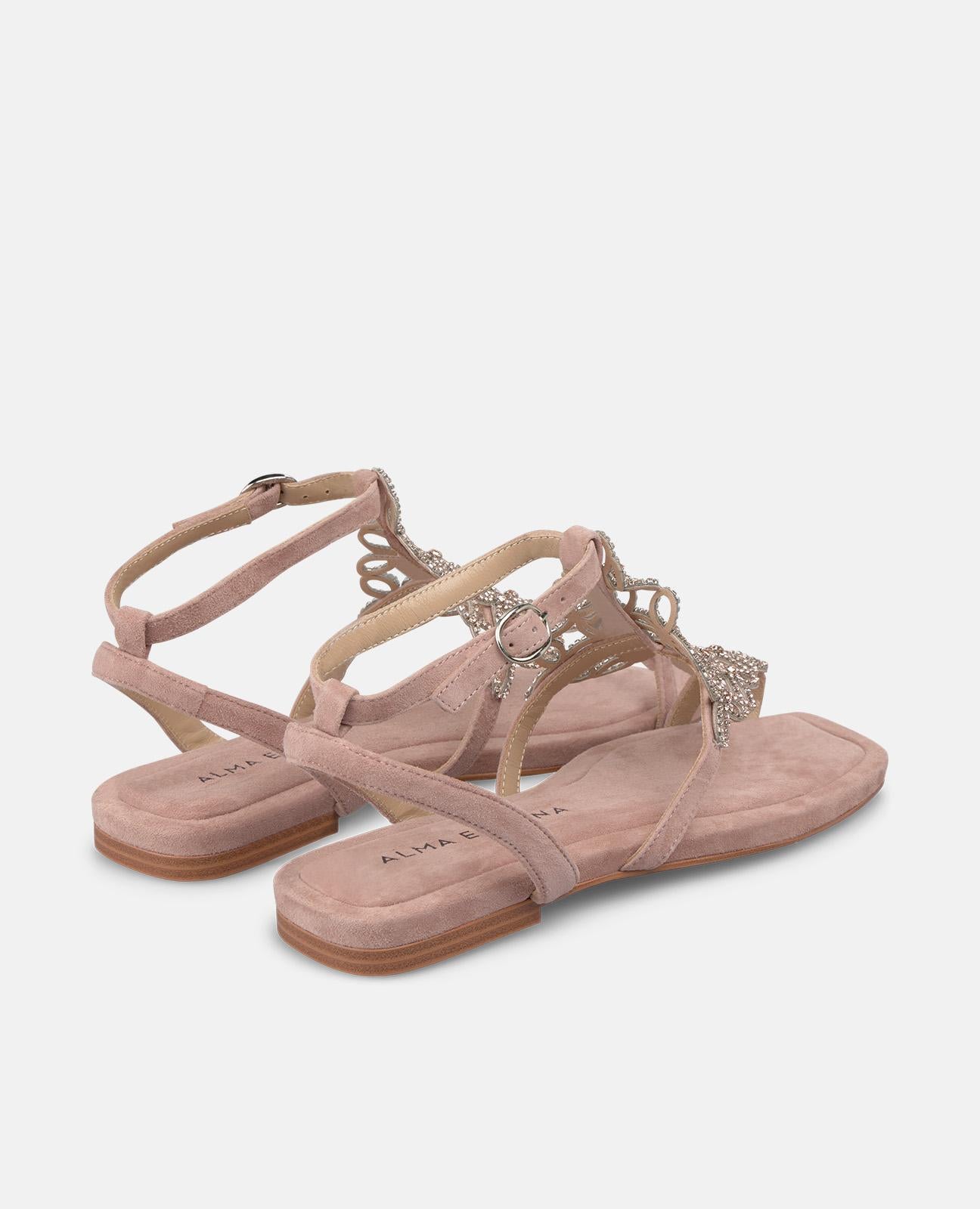 alma-en-pena-flache-zehen-sandalen-rosa-perlen-1-cm image 3
