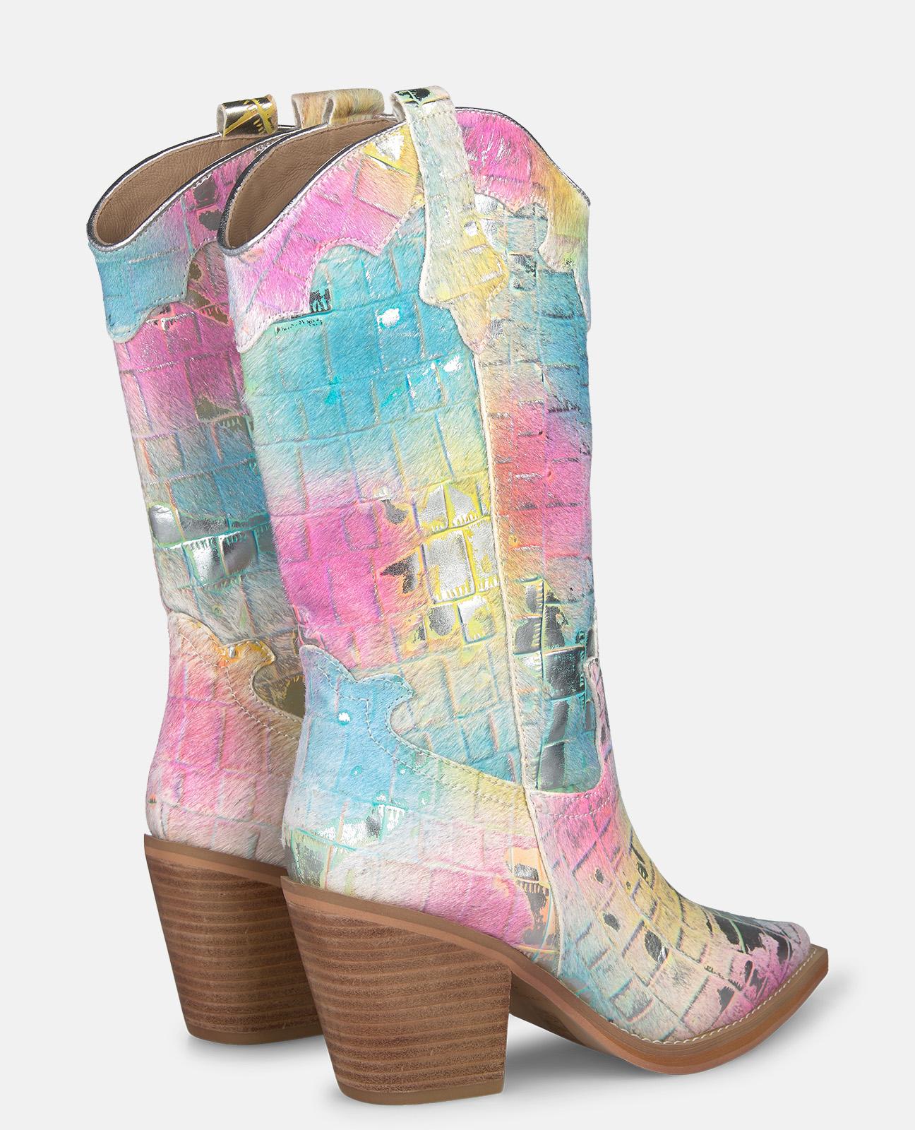 alma-en-pena-country-stiefel-mittelhoch-multicolor-7-cm image 3