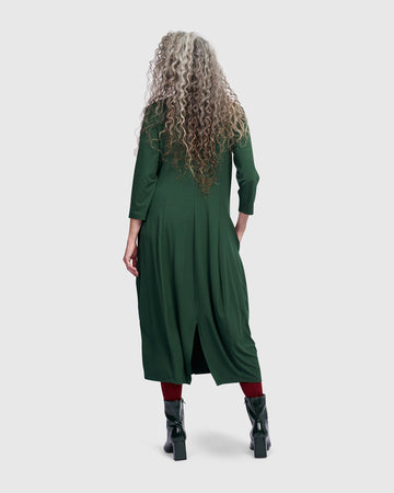 alembika-essential-cocoon-dress-jungle-midikleid image 5