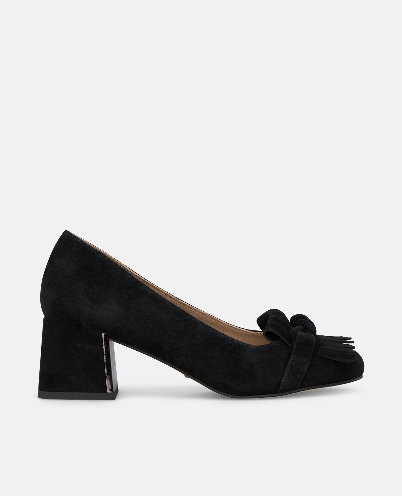 alma-en-pena-alfa-64124-wildleder-pumps-mit-fransen-schwarz image 1