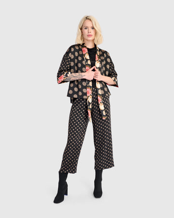 alembika-boudoir-jacket-damenjacke-black-bronze-dots image 3
