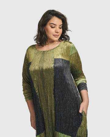 alembika-al-fresco-maxi-dress-olive-damen-maxikleid image 7