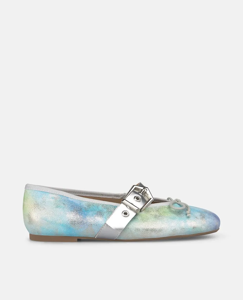 alma-en-pena-multicolored-ballerina-blaue-fantasy-ballerinas-mit-schnalle image 1