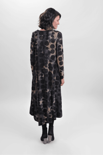 alembika-echo-asymmetry-damenkleid-coffee image 7