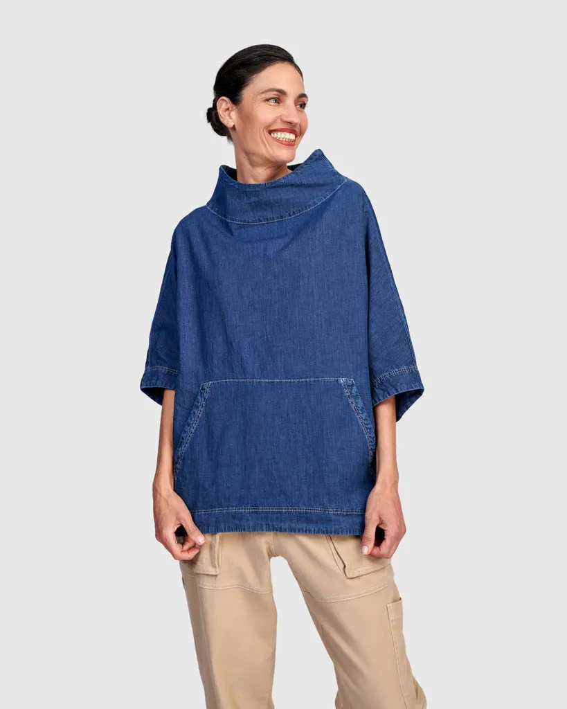 alembika-perfect-pullover-denim-hellblau image 1