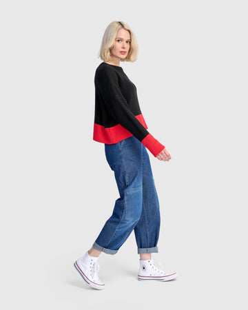 alembika-vista-block-pullover-rot image 5