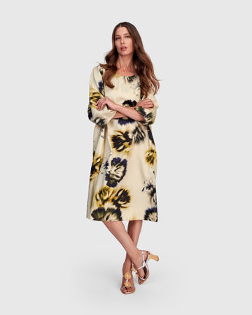 alembika-cascalone-baumwollkleid-beige-floral image 7