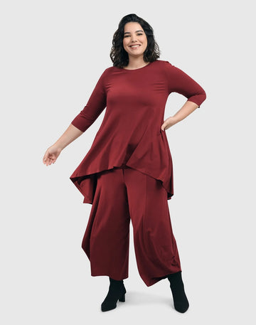 alembika-essential-swing-tunic-top-7st018p-tunika-plum image 2
