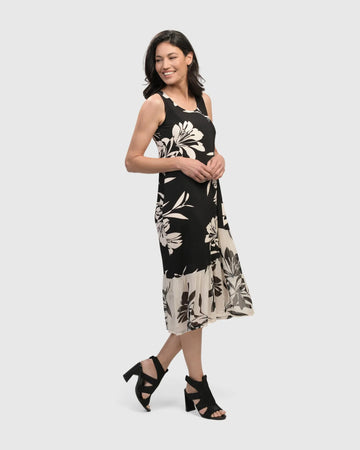 alembika-prosecco-rmelloses-tunika-kleid-floral image 2
