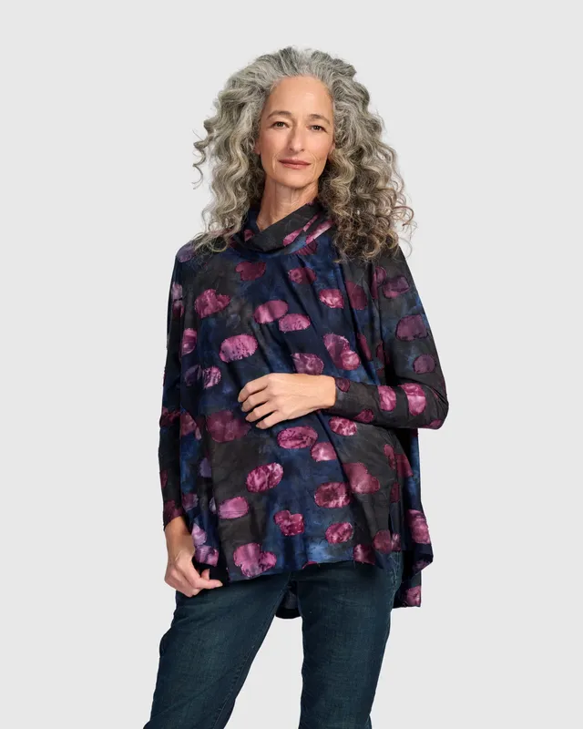 alembika-pippin-trapeze-top-tunika-midnight-wine image 1