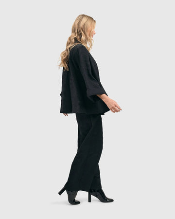 alembika-waffle-open-swing-jacke-schwarz image 7
