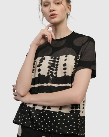 alembika-mountaineer-tee-savanna-damen-print-shirt image 2