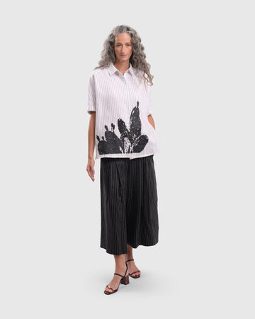 alembika-linea-palazzo-crop-hose-schwarz image 7