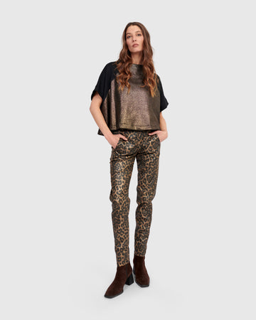 alembika-velma-raglan-top-gold image 2