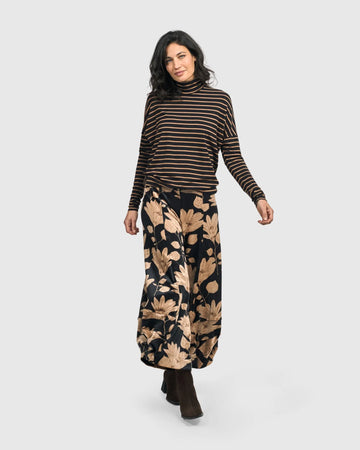 alembika-tessa-velvet-punto-pants-floral-samthose-mit-poufsaum image 6
