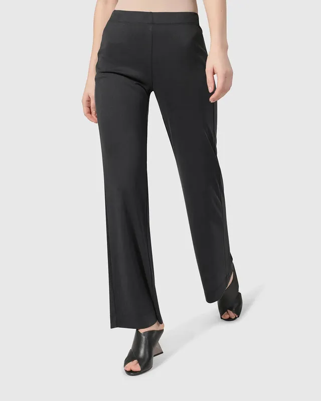 alembika-essential-straight-leg-pants-charcoal-hose image 1