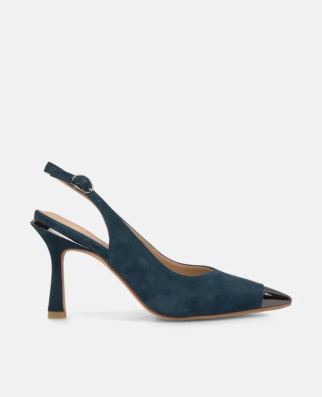 alma-en-pena-high-heel-pumps-mit-metall-spitze-navy-9-cm image 1