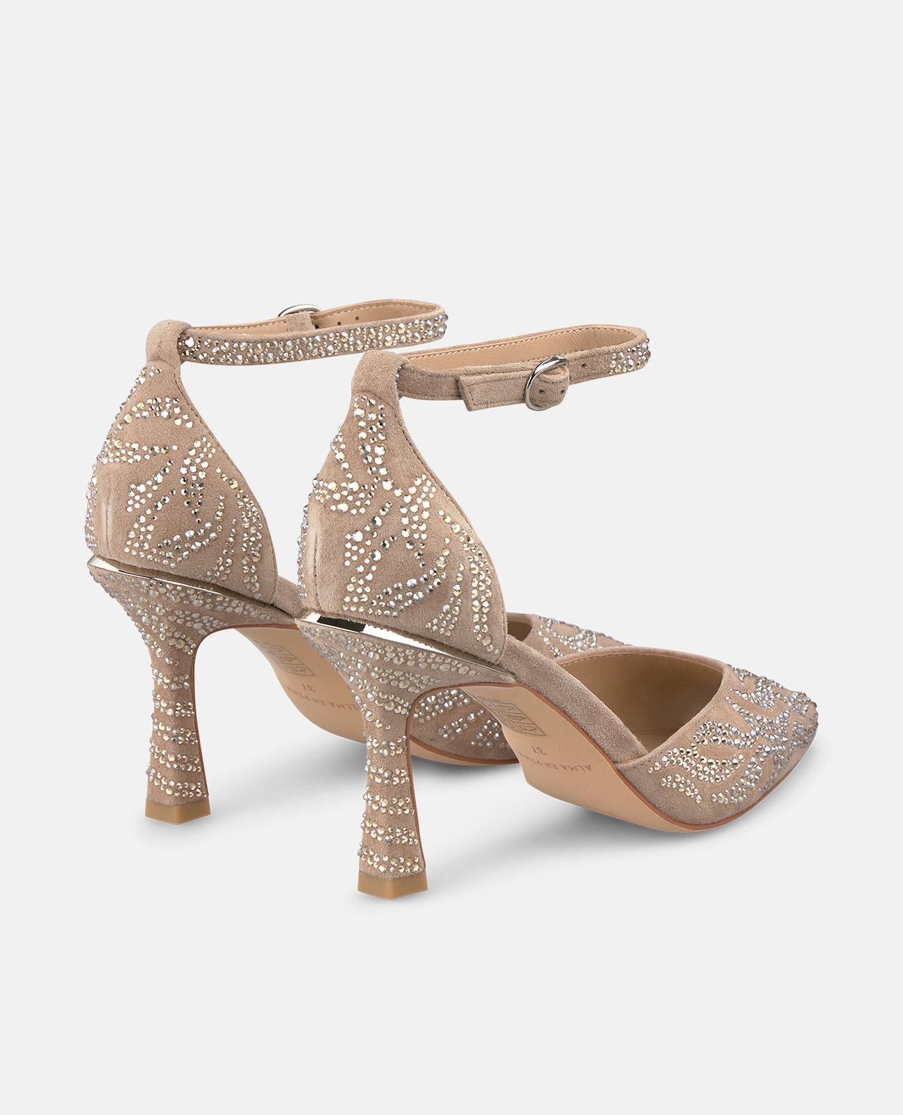 alma-en-pena-pumps-vison-mit-strass-9-cm-spitzer-absatz image 3