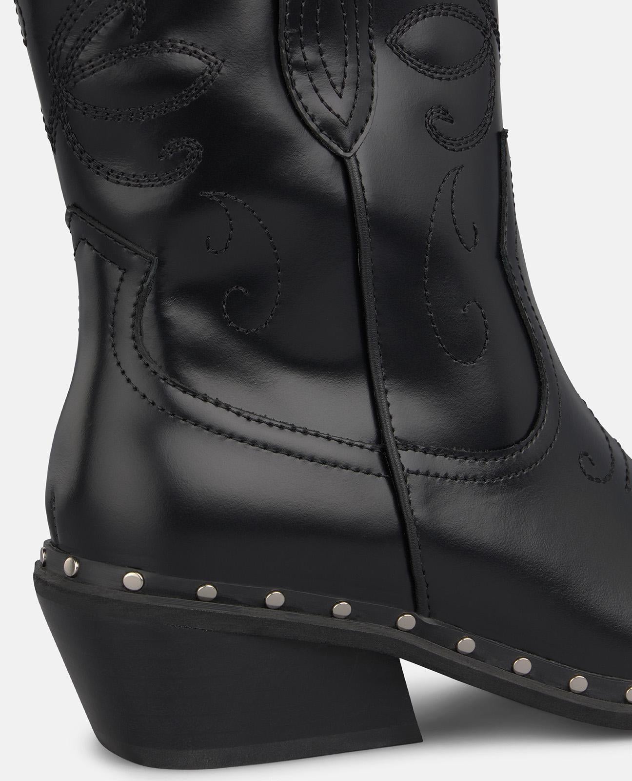 alma-en-pena-cowboy-stiefeletten-leder-schwarz-4-5-cm image 4