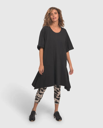 alembika-urban-bliss-kleid-schwarz-baumwollkleid image 2