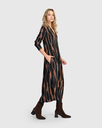 alembika-willow-cocoon-dress-wood-damen-kleid image 4