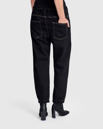 alembika-weekend-boyfriend-jogger-jeans-ap622b-schwarz image 4