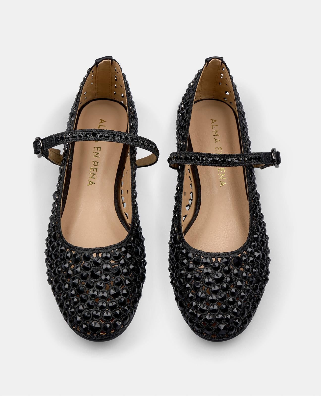alma-en-pena-ballerina-schwarz-mit-strass-0-5-cm image 4
